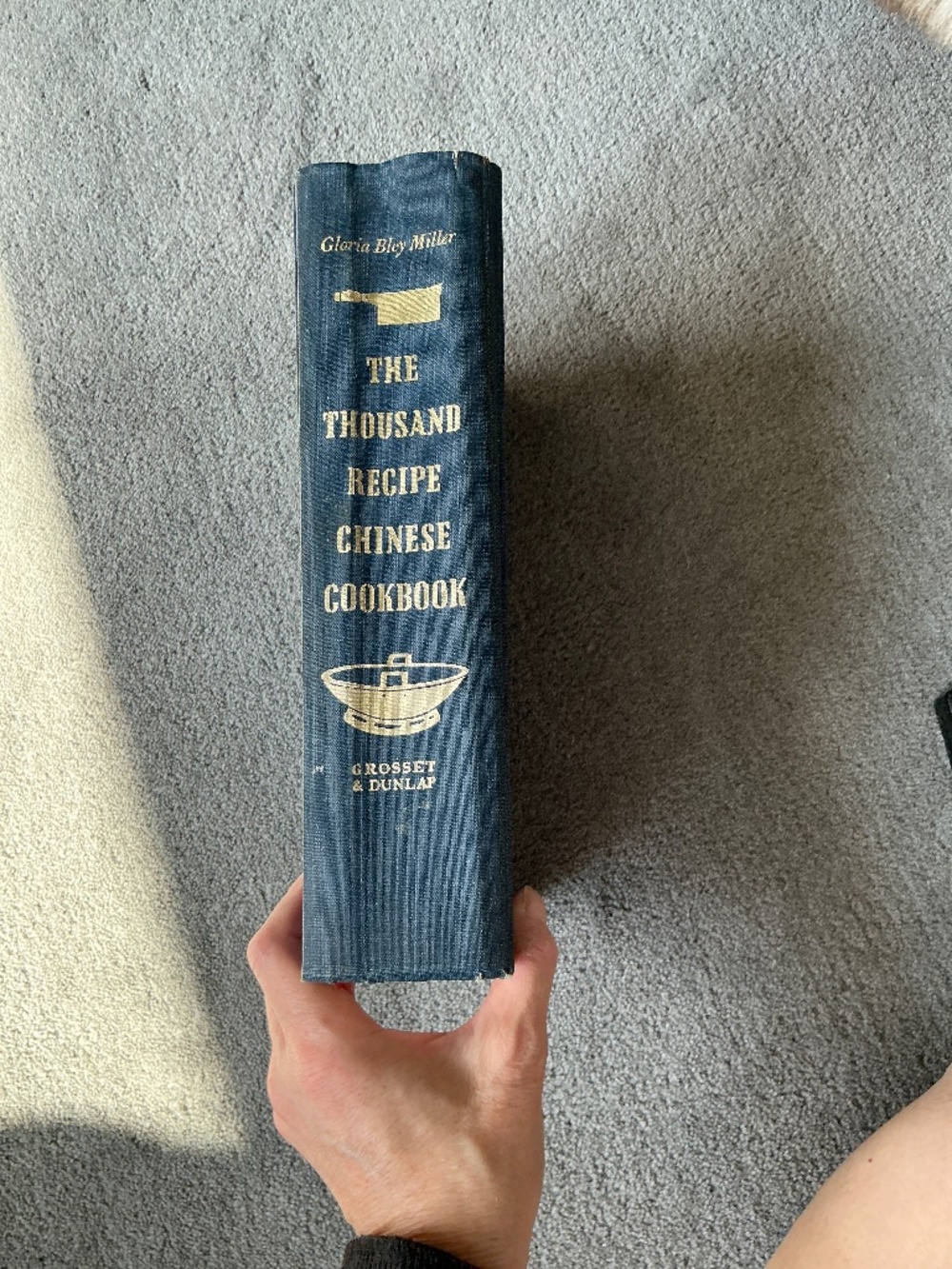 Vintage edition of The Thousand Recipe Chinese Cookbook